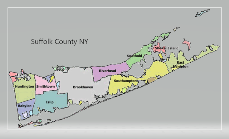 Suffolk County Parks Map